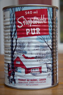 Sirop d'érable pur biologique Escuminac