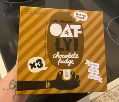 Chocolate Fudge Non-Dairy Frozen Dessert Bar front packaging