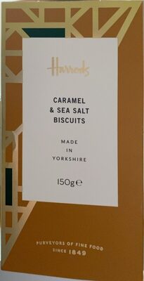 Caramel & sea salt biscuits