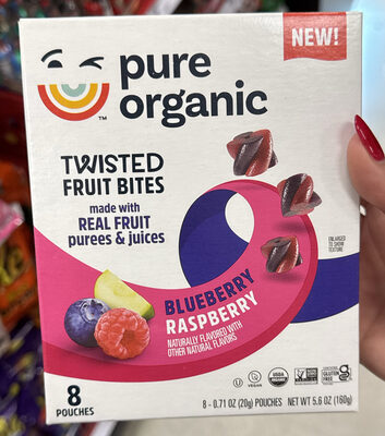 Twisted Fruit Bites front packaging