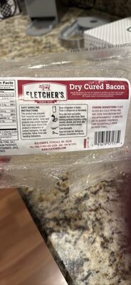Dry Cured Bacon front packaging
