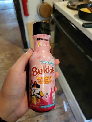 Buldak sauce front packaging