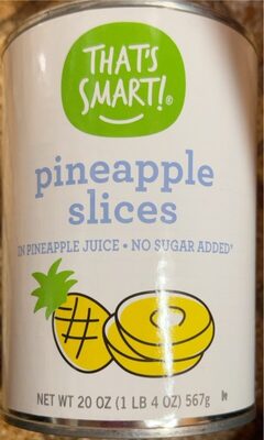 Pineapple slices in pineapple juice