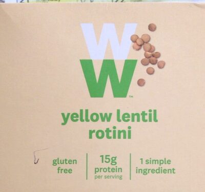 Yellow Lentil Rotini front packaging