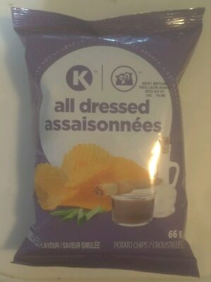 All Dressed Potato Chips