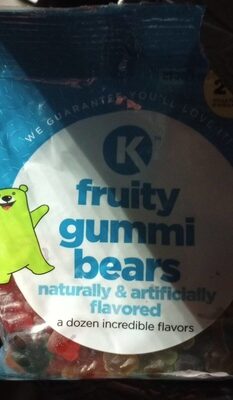 Fruity gummi bears
