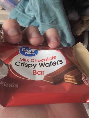 Milk Chocolate Crispy Wafers Bar