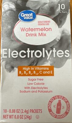 Watermelon Electrolyte Drink Mix