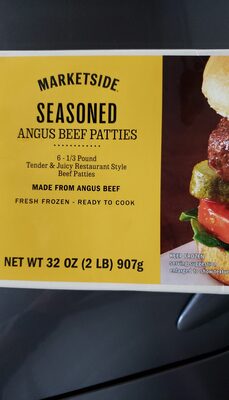 Seasoned Angus Beef Patties