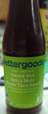 Sweet And Spicy Mole Street Taco Sauce