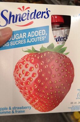 Pommes fraise front packaging