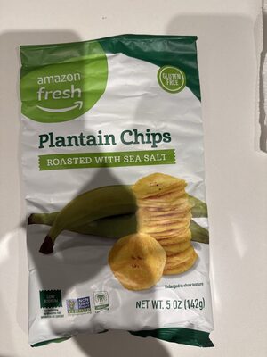 Plantain Chips Roasted with Sea Salt