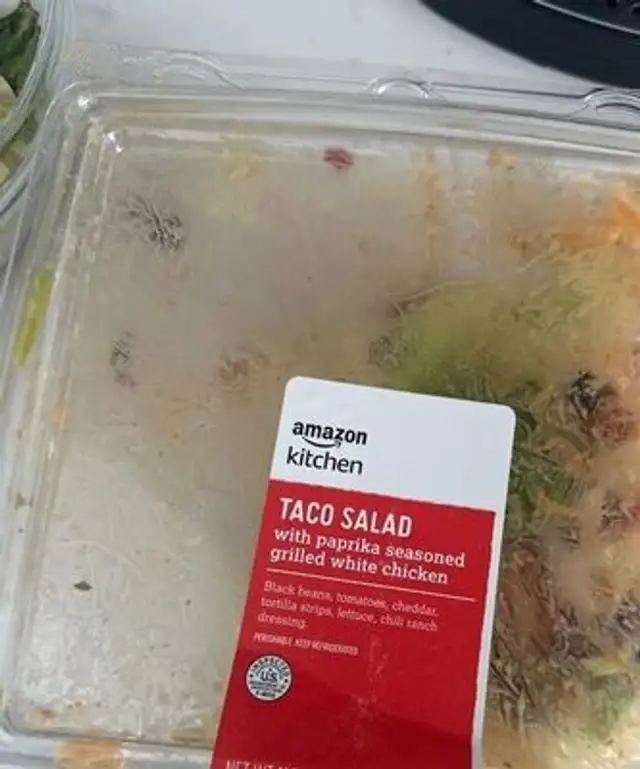 Taco salad front packaging