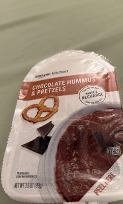 Chocolate Hummus & Pretzels