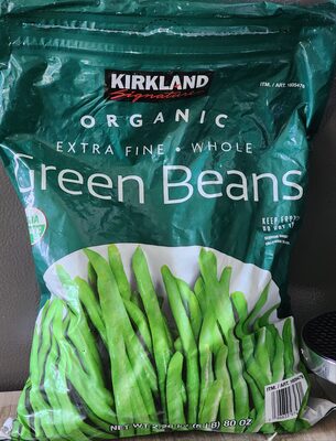 Organic Extra Fine Whole Green Beans