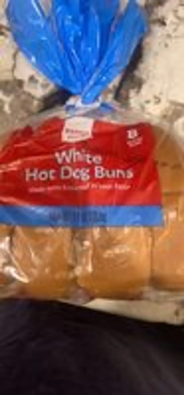White Hot Dog Buns