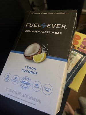 Lemon Coconut Collagen Protein Bar