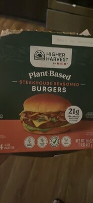 Plant-Based Steakhouse Seasoned Burgers