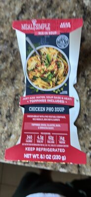 CHICKEN PHO SOUP