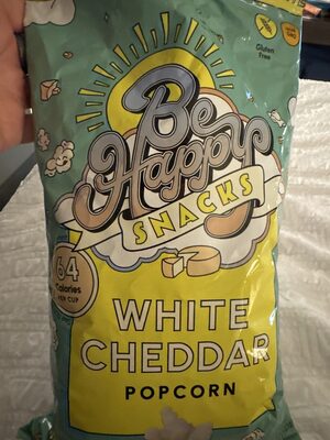 Be Happy White Cheddar Popcorn