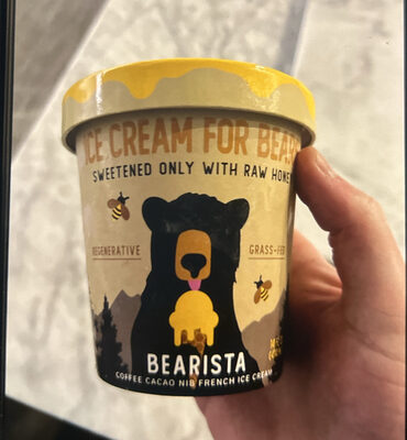 Bearista Coffee Cacao Nib French Ice Cream