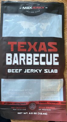 Max Jerky Texas Barbecue