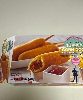 Turkey corn dogs