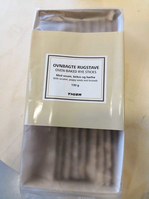 Oven baked rye sticks