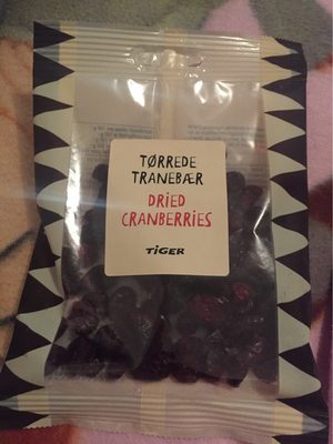 Dried cranberries