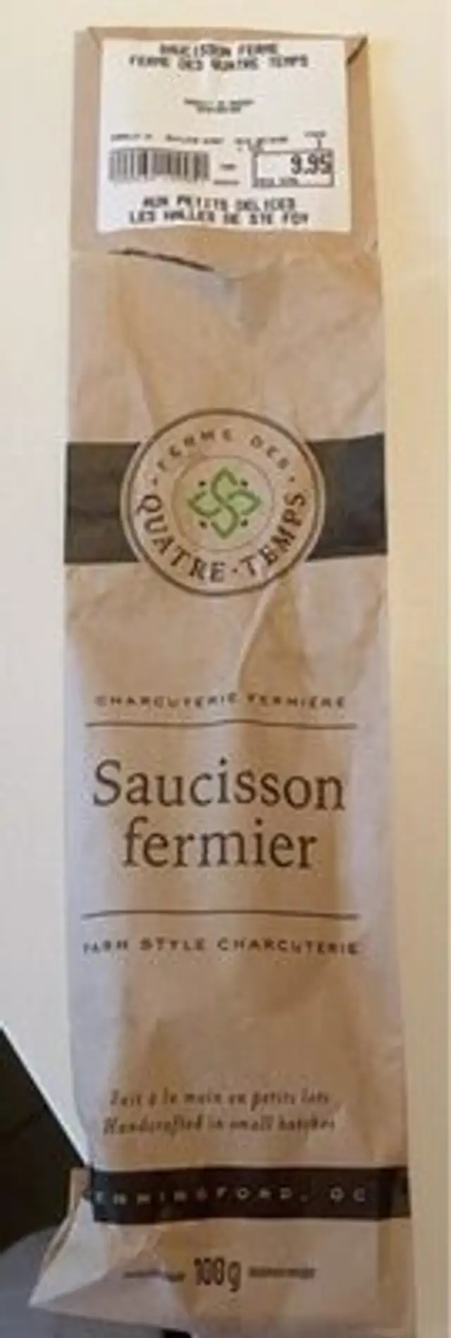 Saucisson Fermier