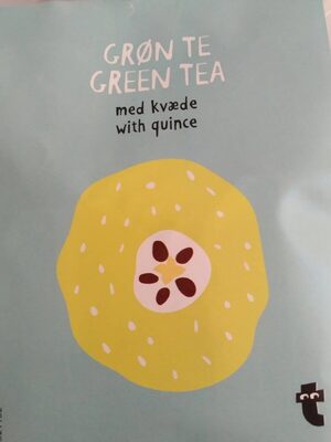 Green tea with quince