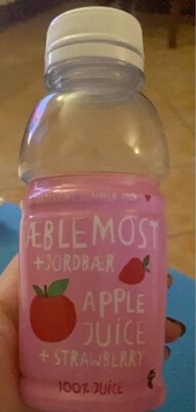 Apple juice + strawberry