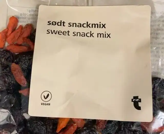 Sweet snackmix