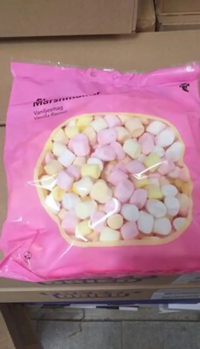 Mini marshmallows front packaging