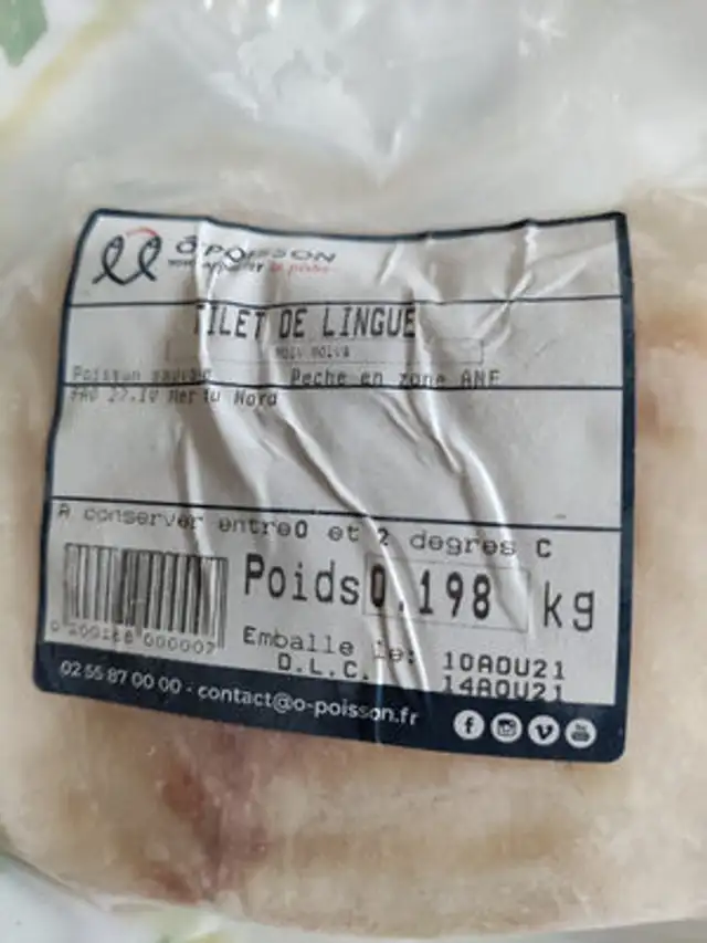 Unknown ingredients label