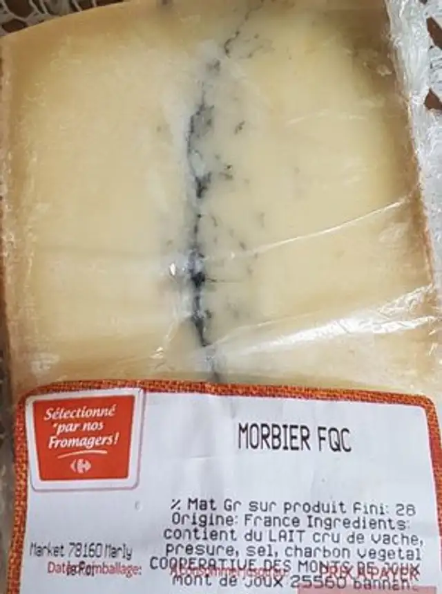 Morbide FQC ingredients label