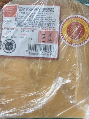 Edam vieux pate brusante