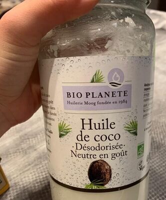 Huile de coco désodorisée
