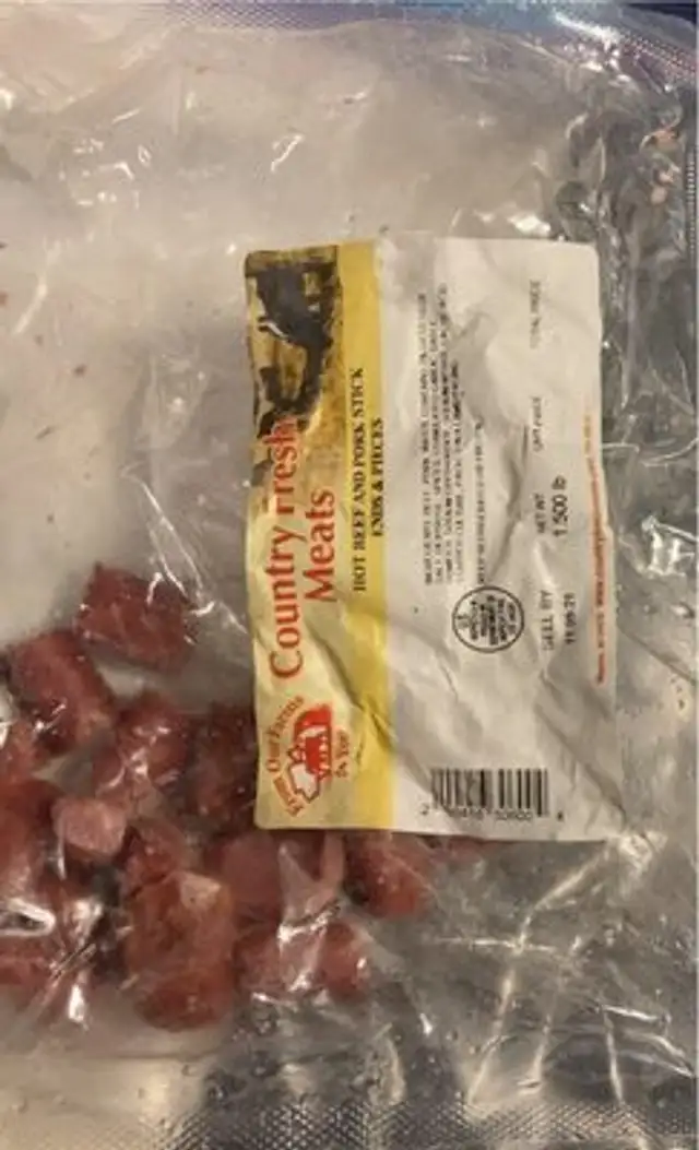Hot Beef and pork stick ends