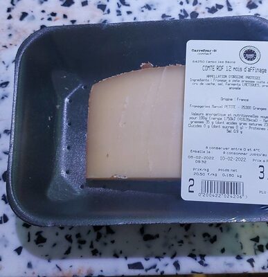 Comte RDF 12 mois d affinage