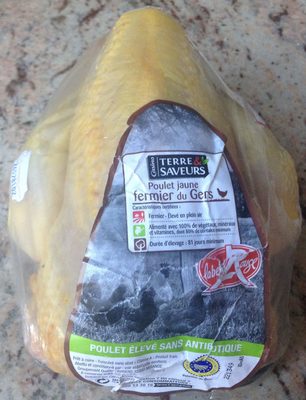 Poulet jaune fermier du Gers