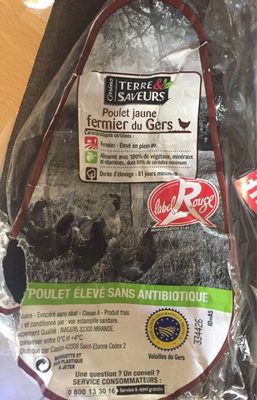Poulet jaune fermier du gers