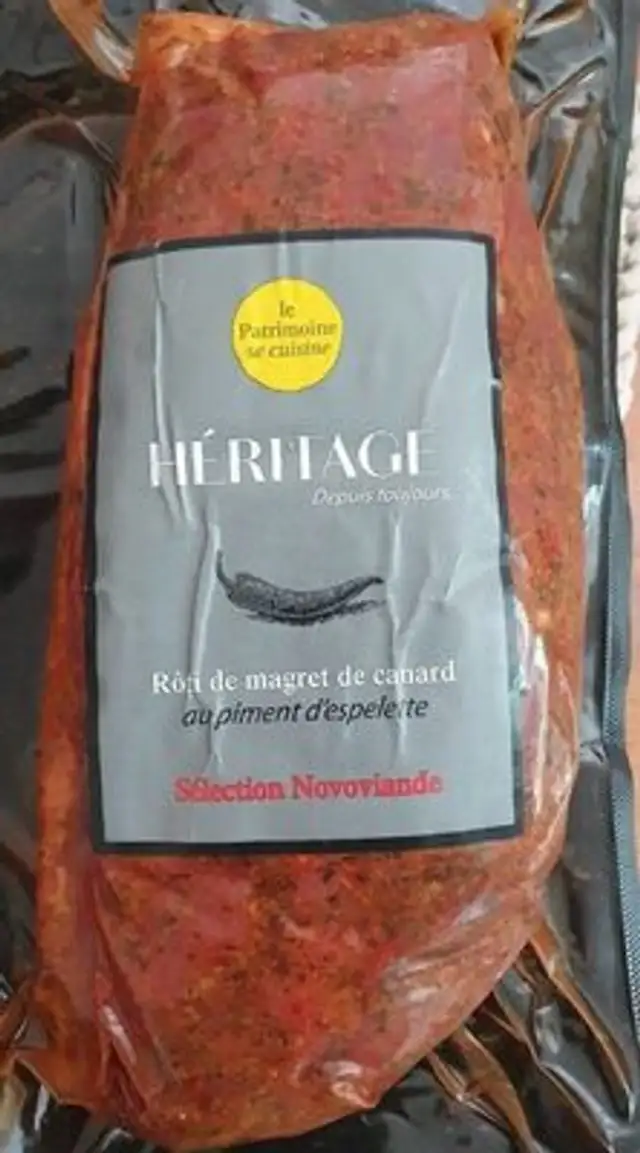Magret au piment d'espelette