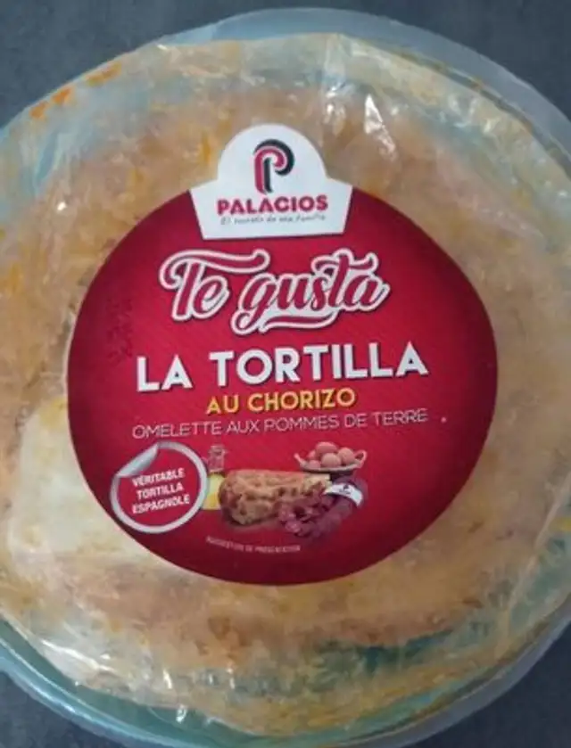Tortilla au chorizo