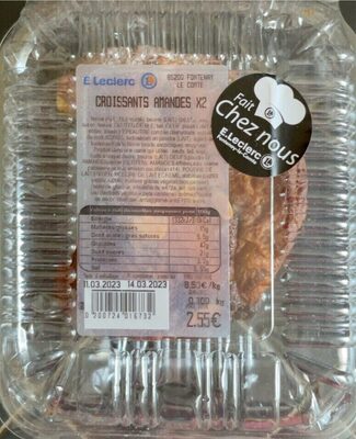 Croissants aux amandes