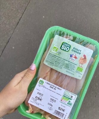 Aiguillettes de poulet bio