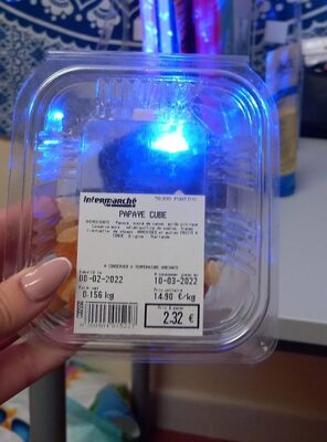 Papaye cube
