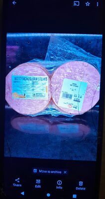 Woodsmoked ham steaks