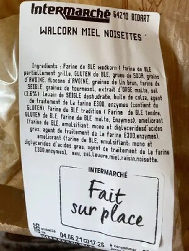 Walcorn Miel Noisettes