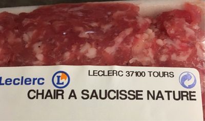 Chair a saucisse nature